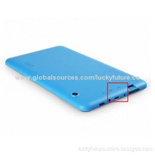 7-inch Intel Z2520 Android 4.4 Dual Core Tablet PC with 1GB/8GB, 1024*600px,Wi-Fi, BT, Dual CamerasNew